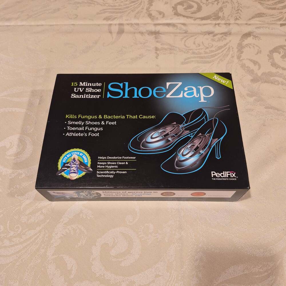 PediFix ShoeZap UV-C Shoe Sanitizer for Sneakers & Boots